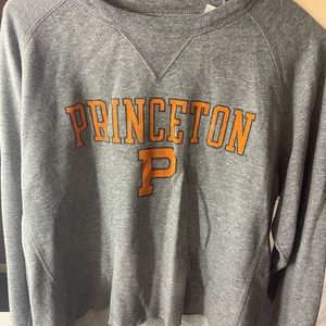 Princeton long sleeve crop top